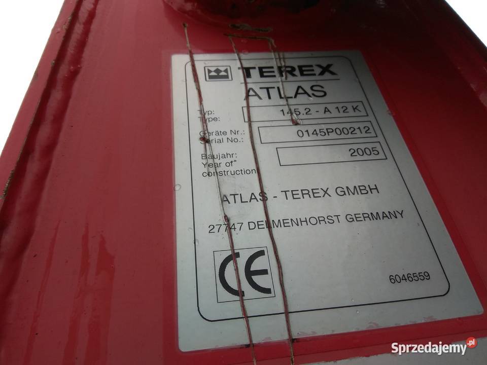 MAN TGA 26430 6X4 HDS KRAN ATLAS TEREX 1452 mazowieckie Nowe Iganie