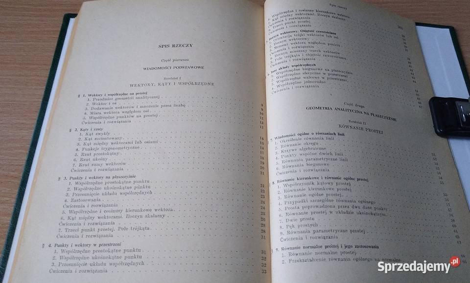 Geometria analityczna Franciszek Leja 1976 wyd 9 pomorskie Gdańsk