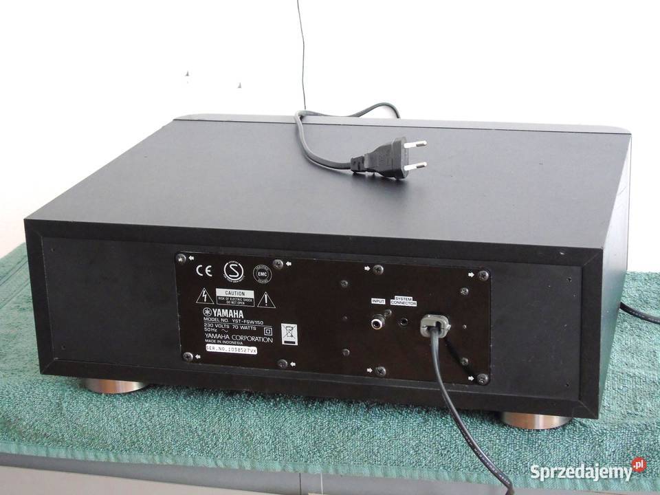 Subwoofer aktywny Yamaha YSTFSW150 czarny podkarpackie Jasło