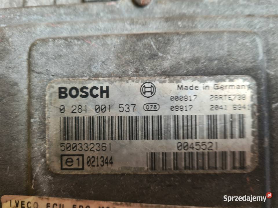 IVECO DAILY 3 9906 zestaw komputer stacyjka Legnica