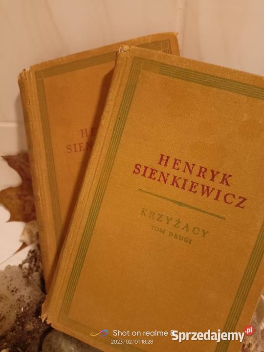 Krzyżacy Sienkiewicz piękna ilustracja książki Warszawa