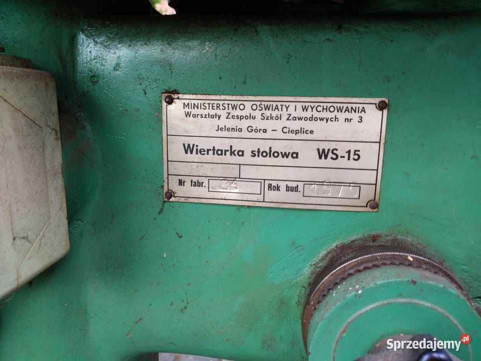 Wiertarka stołowa Ws15