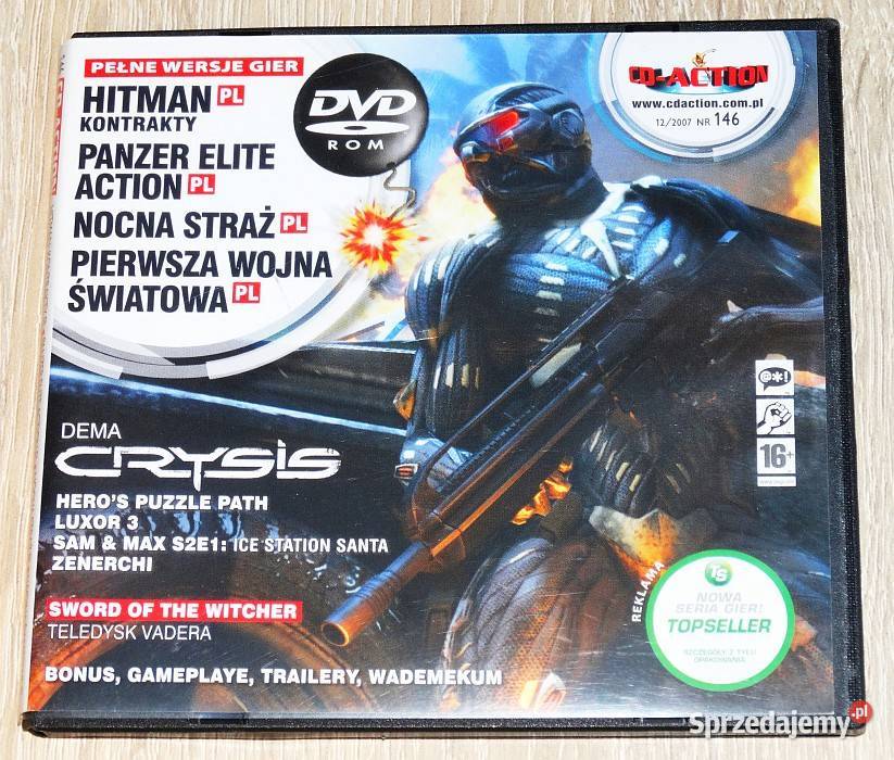 Gry Hitman Panzer Elite Action Nocna Straż Czasopisma sprzedam