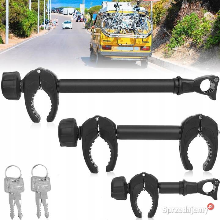 UCHWYT DO BAGAŻNIKA ROWEROWEGO na 3 rowery Myszyniec