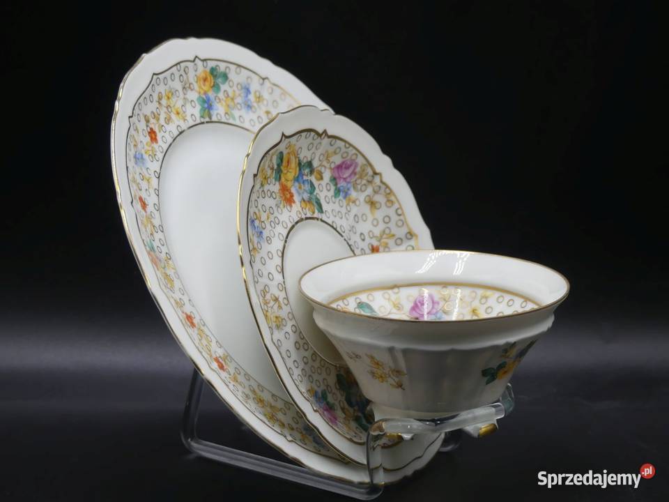 Komplet śniadaniowy Sorau Żary na nóżkach UNIKAT