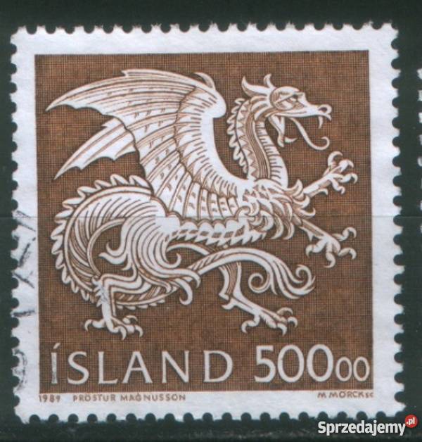 Zn Islandia Mi 703 kas 1989 Gliwice