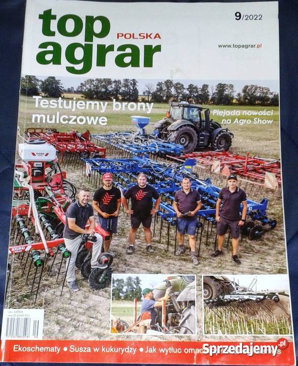 Top Agrar Polska wyd 2022 5 egzemplarzy miękka Chełm