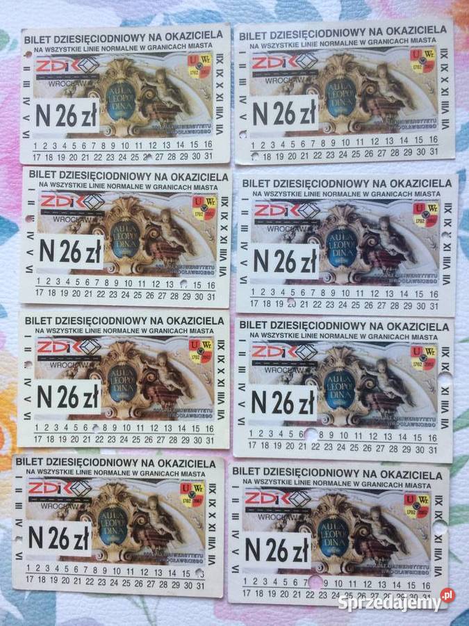 1148 Bilety Komunikacji Wrocław Szczecin