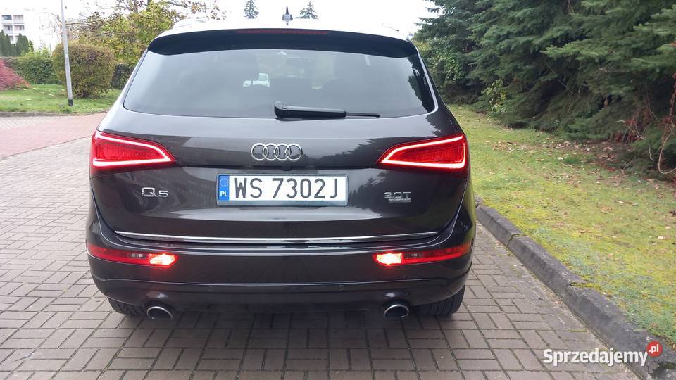 Audi Q5 20 benzyna 4x4 2016 mazowieckie Siedlce