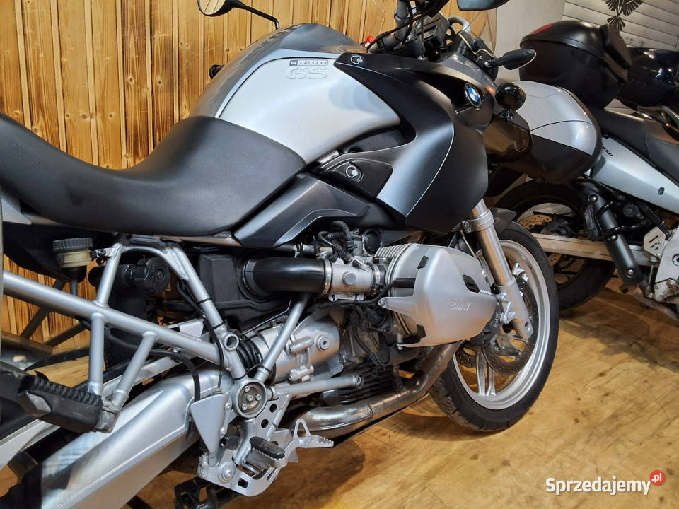 BMW R 1200 GS piękny motocykl BMW R 1200 GS Stare Miasto