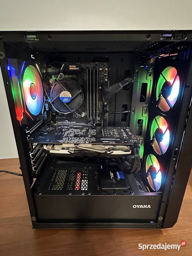 Komputer Gamingowy RGB i7 6700T gtx 1060 6GB Pozostałe Kraków