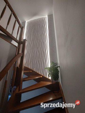 Panel dekoracyjny 3D ścienny gipsowy płyta fale świętokrzyskie sprzedam