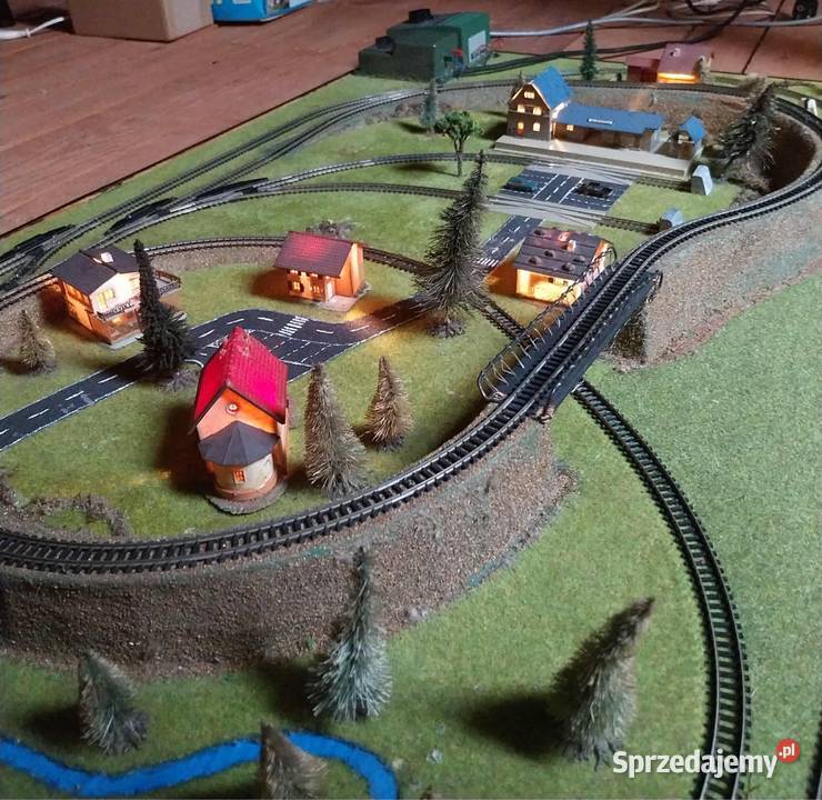 Makieta kolejkowa w skali N sprzedam
