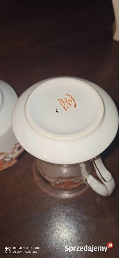 Mlecznik i miseczka Sutherland Made in England pomorskie Gdańsk