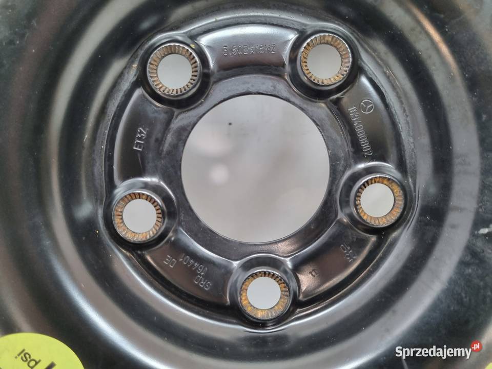 KOŁO DOJAZDOWE Mercedes W169 W245 dojazdówka Chełm