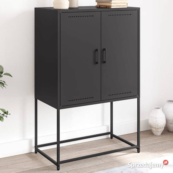 Szafka czarna 685x385x107 stal WM846506 Warszawa