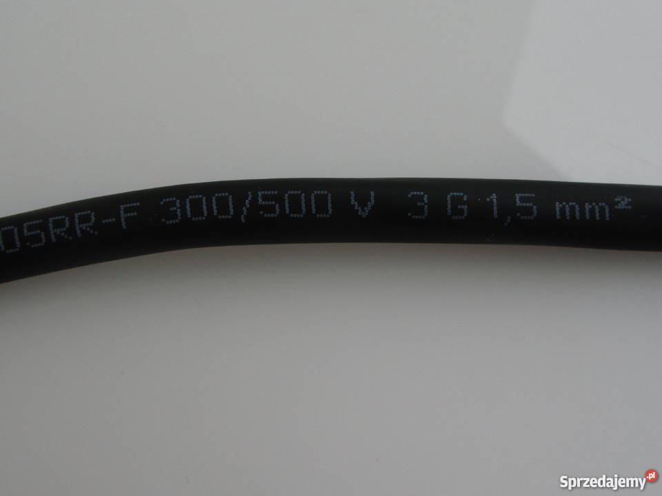 Kabel zasilający 3G x 15 mm2 długość 15 m Olecko sprzedam