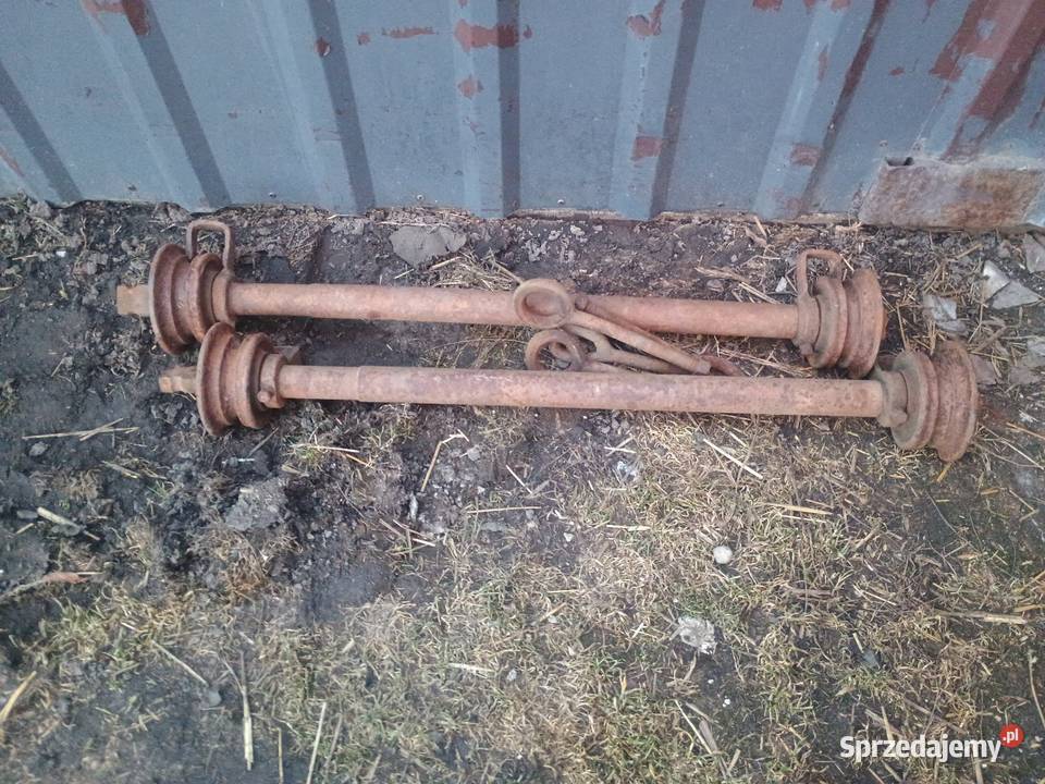 Rozrzutnik obornika Czarna białostocka 2 osiowy uszkodzony sprzedam