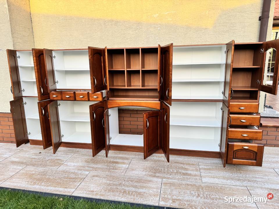 Komplet mebli kuchennych Bawaria szafki kredens