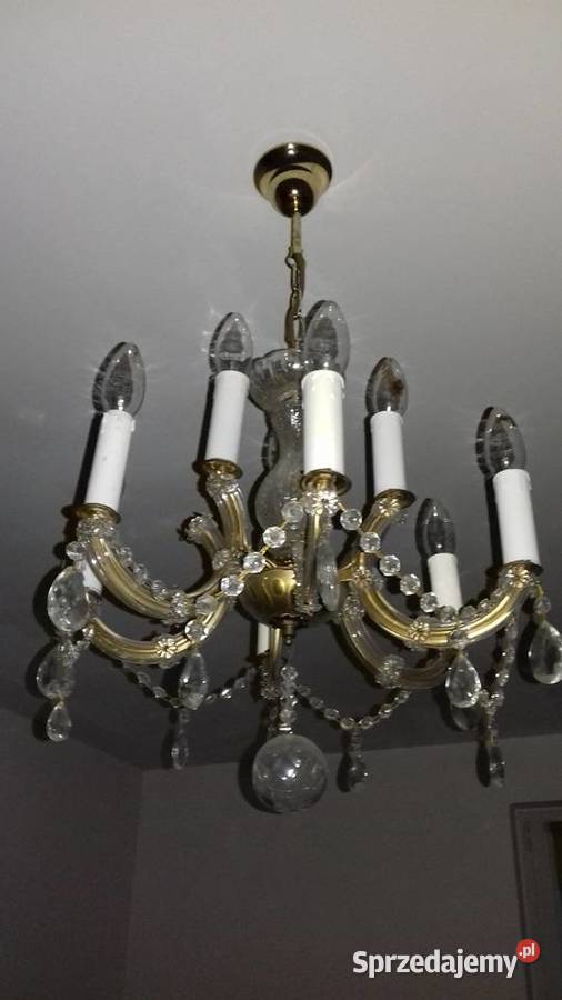 Żyrandol kryształowy 6 ramienny zachodniopomorskie