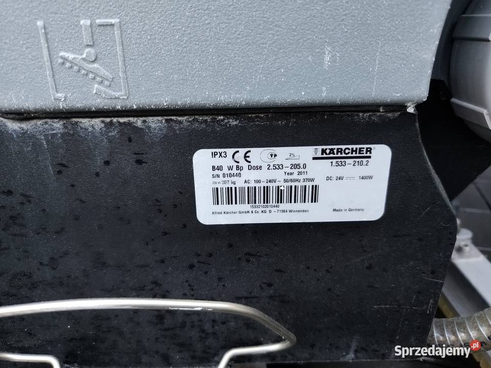 Szorowarka Karcher B 40 w Bp BD Super Stan