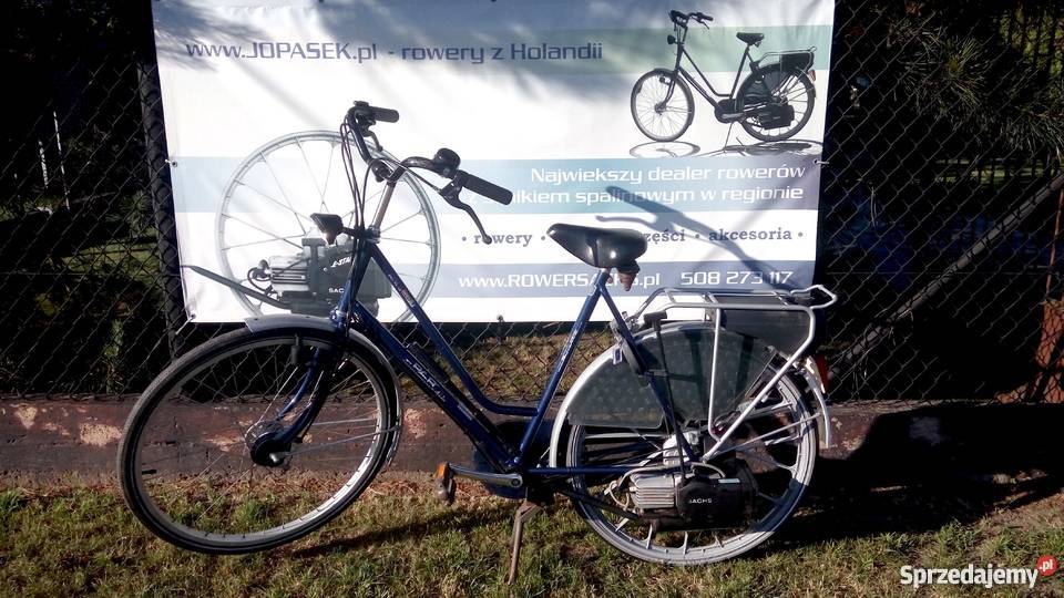 Rower z silnikiem Sachs Łódź Spartamet Rowery
