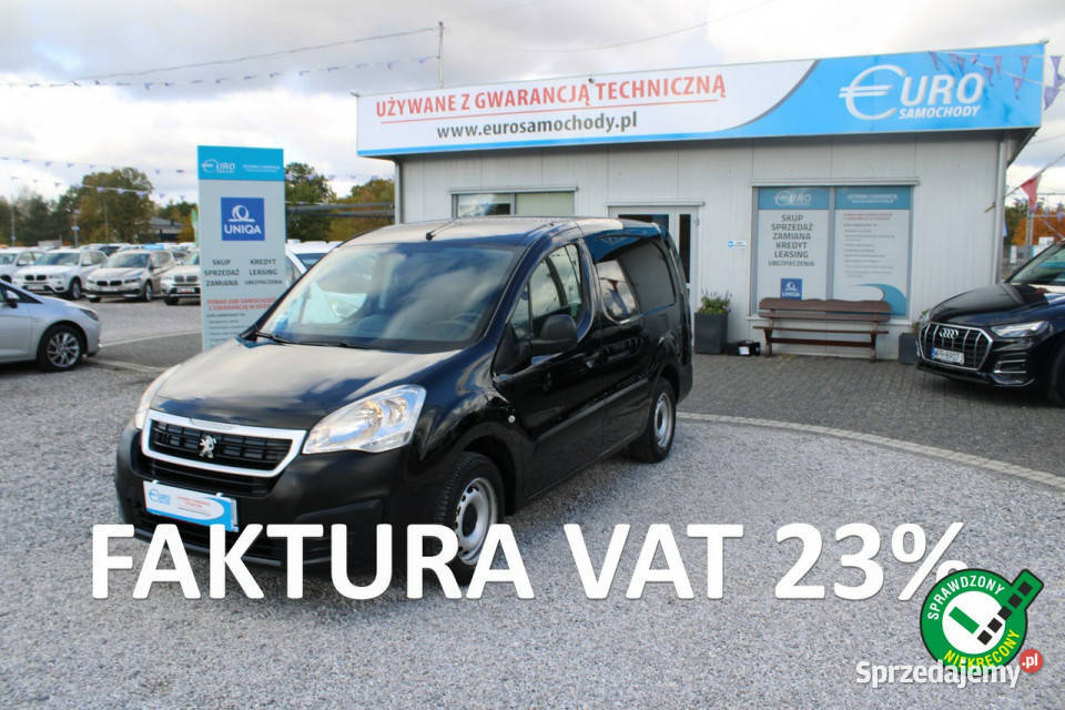Peugeot Partner 3osobowe L2H1 Gwarancja diesel Warszawa