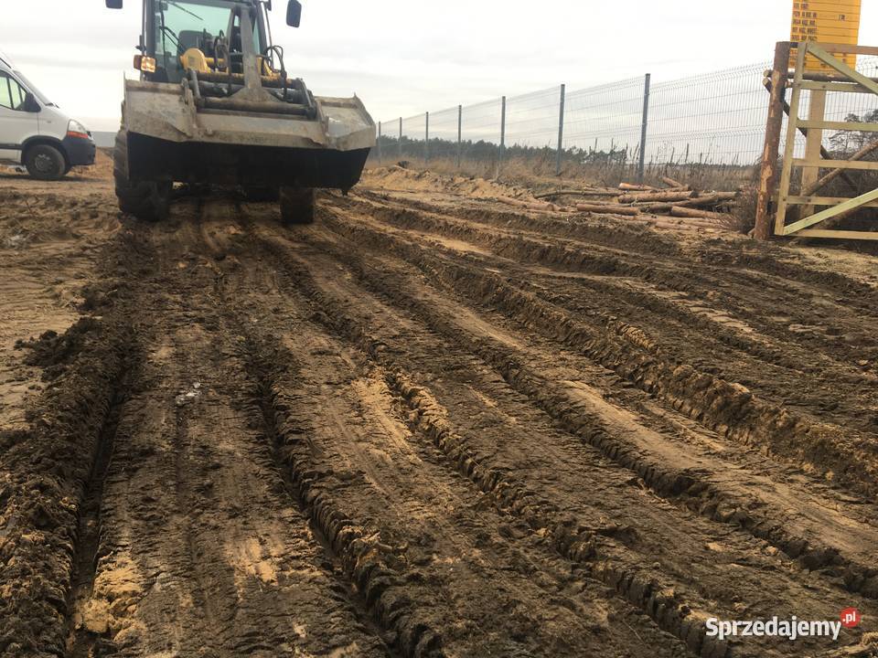 Równanie terenu niwelacja terenu Pozostałe usługi Bydgoszcz