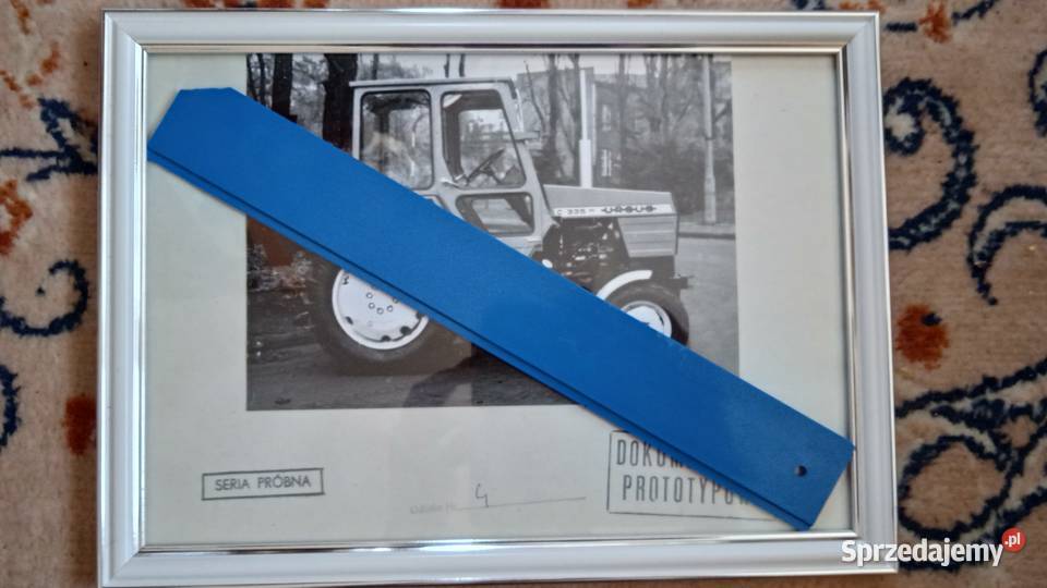 Obrazek z ciągnikiem Ursus C 335M pamiątka Lublin sprzedam