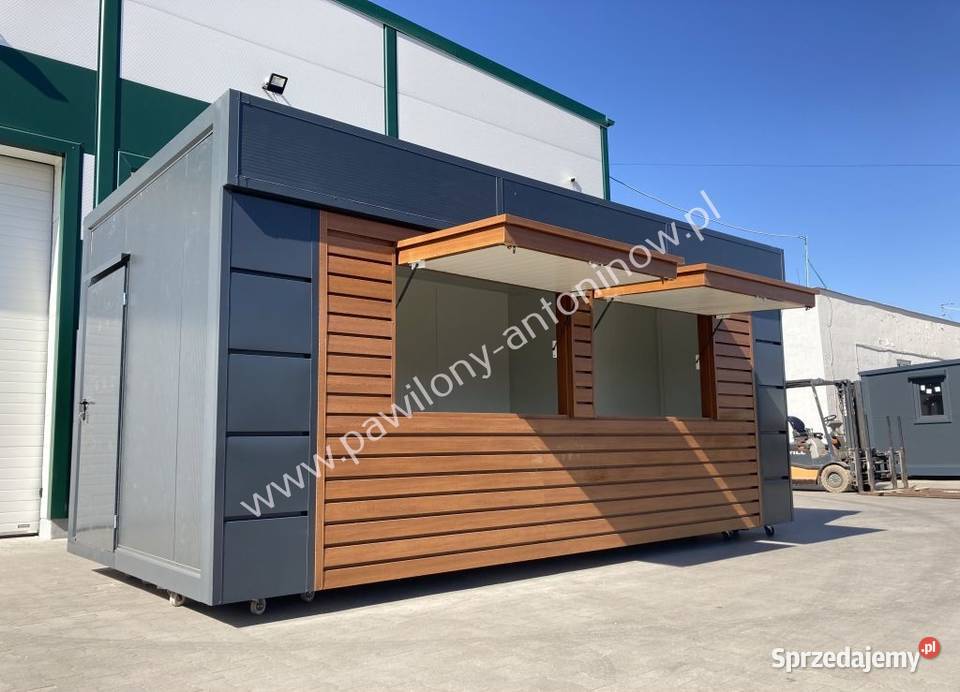 PAWILON HANDLOWY KONTENER GASTRONOMICZNY Giżycko