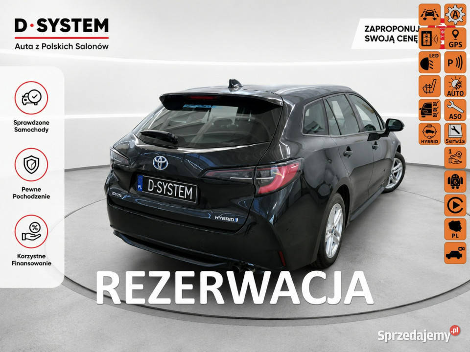 Toyota Corolla 22 Salon Polska 20 HYBRID 1wł z światła LED podlaskie Białystok