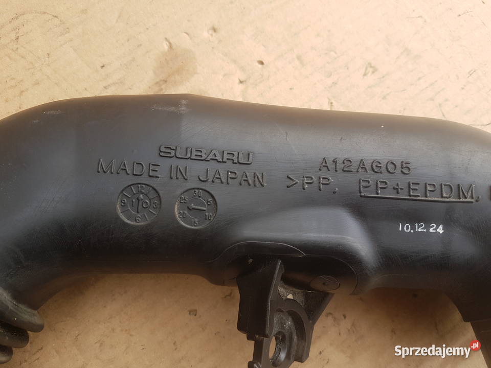 Subaru Forester 3 SH rura dolot powietrza Silniki i osprzęt dolnośląskie Legnica sprzedam