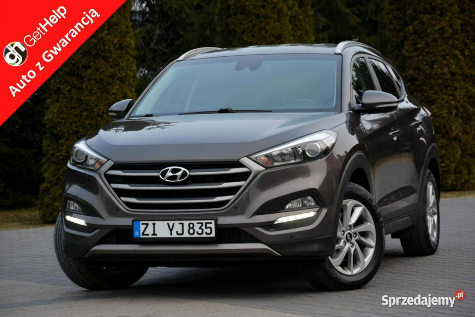 Hyundai Tucson Ledy Duża Navi Kamera 2XParktronic Klimatronic Asystent Pas…