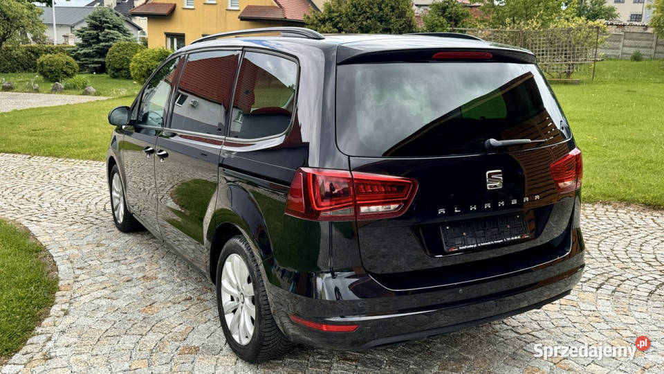 Seat Alhambra 20TDI 150 z Niemiec 7 OSOBOWY Lift elektryczne lusterka Strzegom