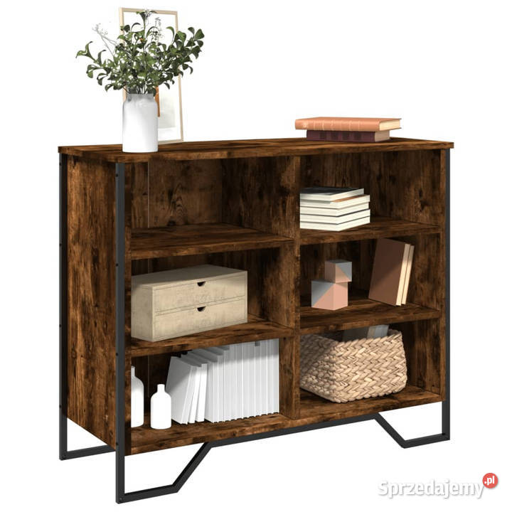 Szafka przydymiony dąb 91x355x745 WM848551 Warszawa