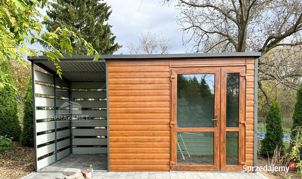 SCHOWEK DOMEK OGRODOWY 25m x 2m WIATA 13M SPAD W małopolskie Łapanów sprzedam