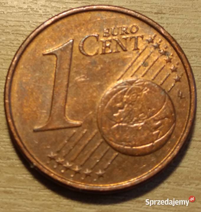 Moneta 1 euro cent IRLANDIA 2004 moneta obiegowa