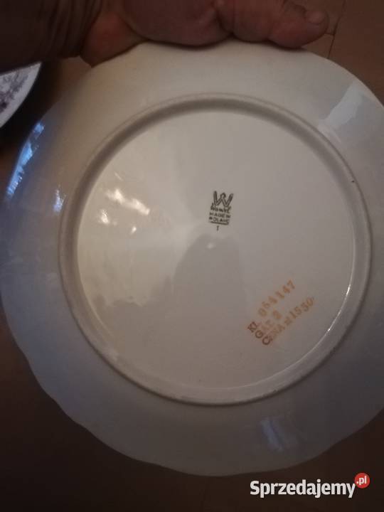 Porcelana talerz z lat PRL z firmy chorzeń Warszawa sprzedam