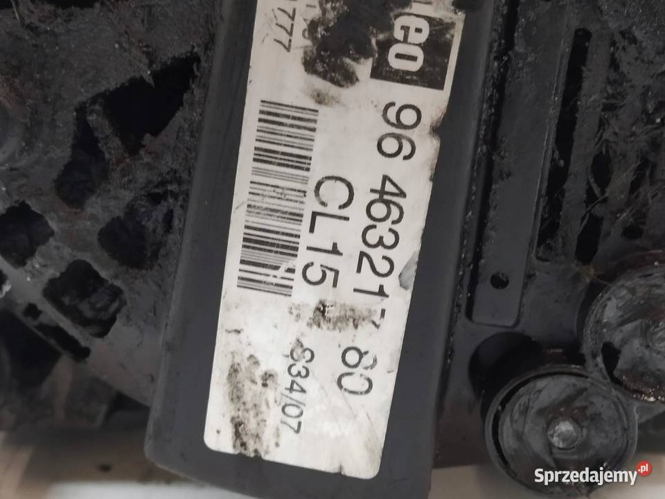 ALTERNATOR 9646321780 16 HDI Citroen Berlingo I świętokrzyskie