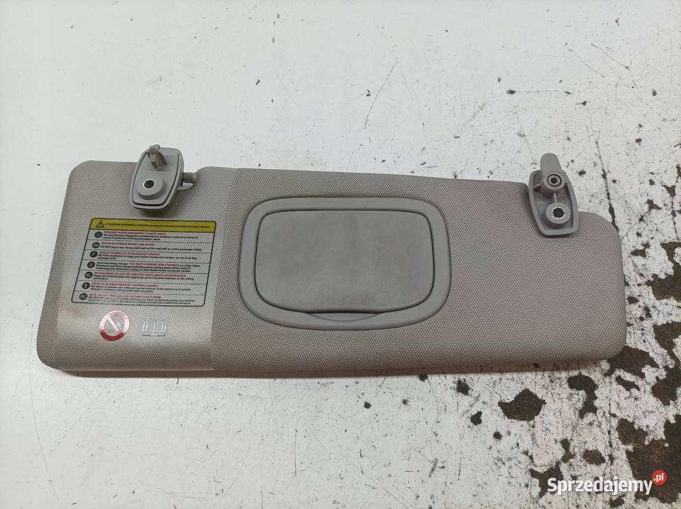 DASZKI PRZECIWSŁONECZNE PRAWY PASAŻERA OSŁONA osobowe