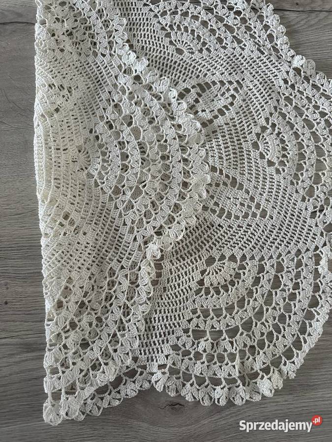 Obrus serweta szydełko śr50 łódzkie Łódź