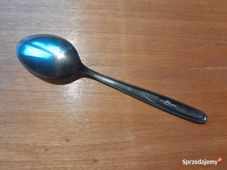 Stara łyżeczka PRL Gerlach stainless steel stal Dąbrowa Górnicza