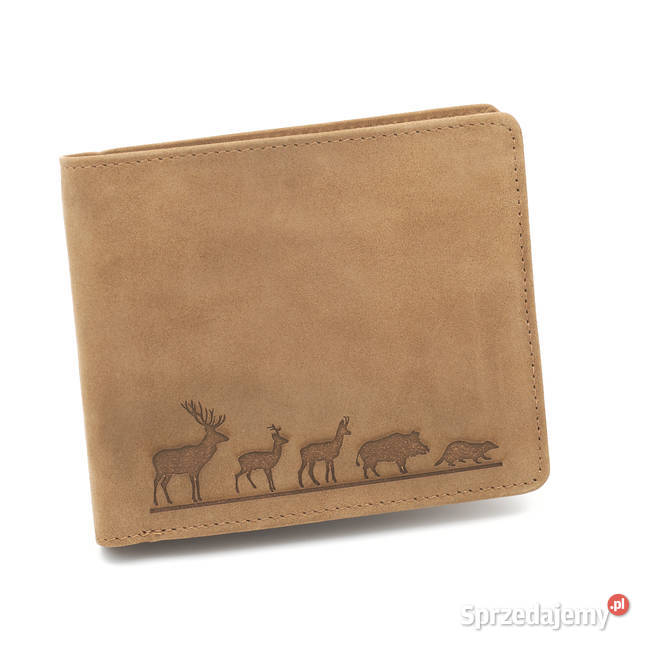 Portfel skórzany TETRAO poziomy Darz Bór mazowieckie Warszawa sprzedam