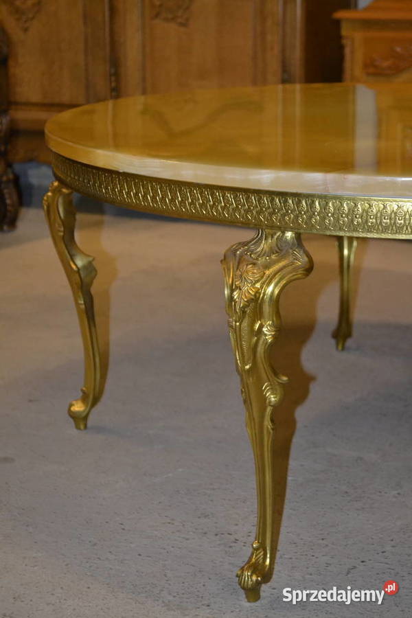 stolik okrągły onyx duży 100 Będzin