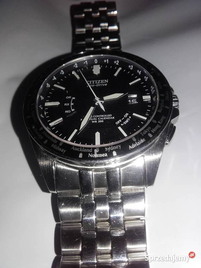 Zegarek Citizen EcoDrive CB002050E radiowy męskie
