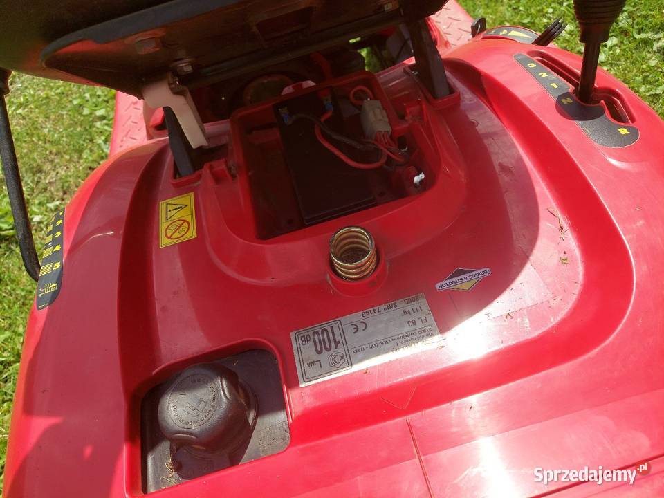Traktorek kosiarka elektryczny starter Brzozów