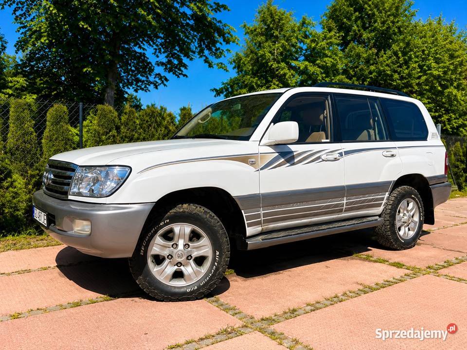 Toyota Land Cruiser 100 47 V8 aluminiowe felgi Przywidz