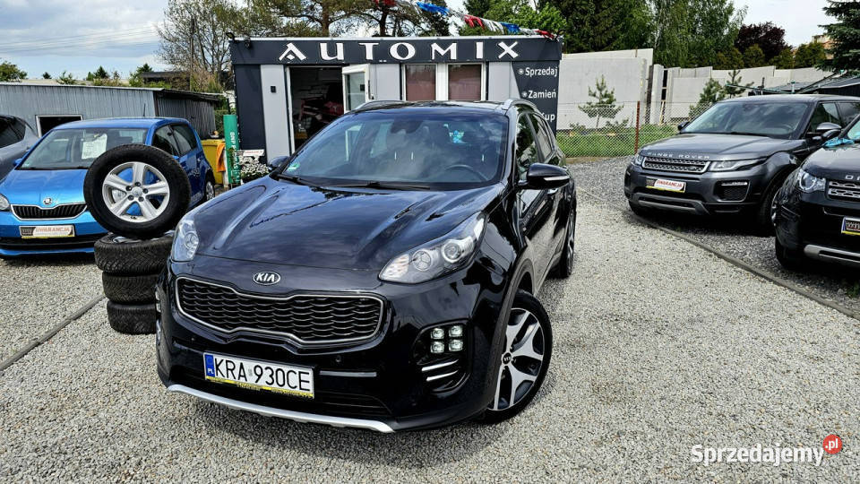 Kia Sportage GT I właściciel 16 Benzyna177 światła przeciwmgielne Świdnica