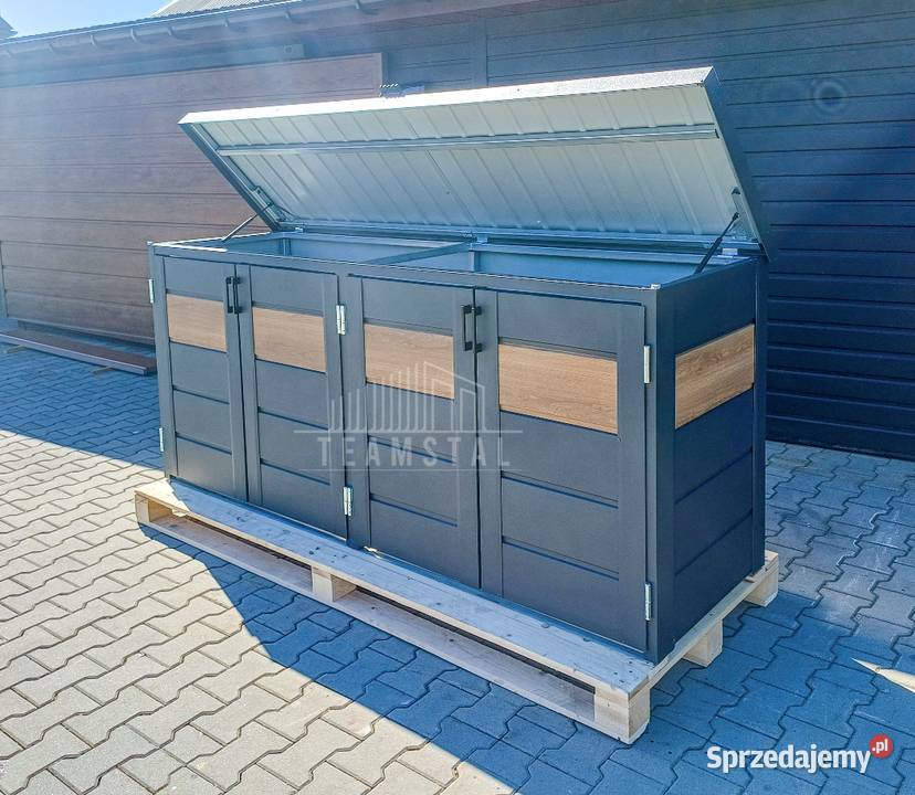 Zabudowa koszy na śmieci wiata obudowa Siedlce sprzedam