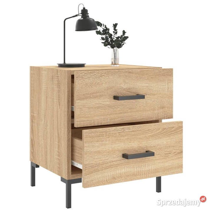 Szafki nocne 2 dąb sonoma 40x35x475 WM827315 Nocne mazowieckie Warszawa